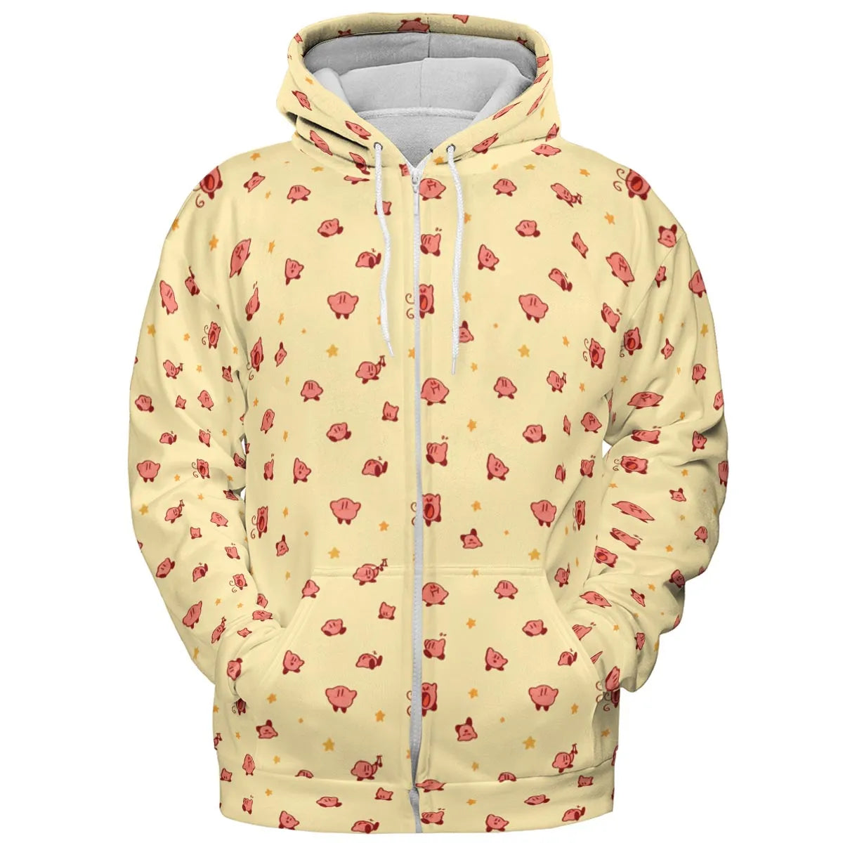 Nintendo Kirby Pattern All-over Print Hoodie