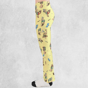 Gaulish Goodness Asterix Flare Leggings