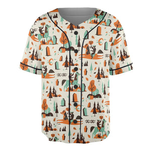 Halloween folklore The Headless Horseman Unisex Baseball Jersey