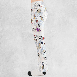 Droopy Dog Flare Leggings