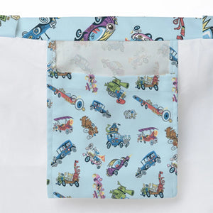 W is for Wacky Races Large Tote Bag