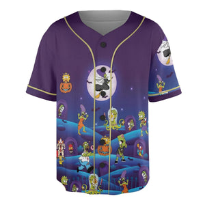 Horror Night The Simpsons Unisex Baseball Jersey