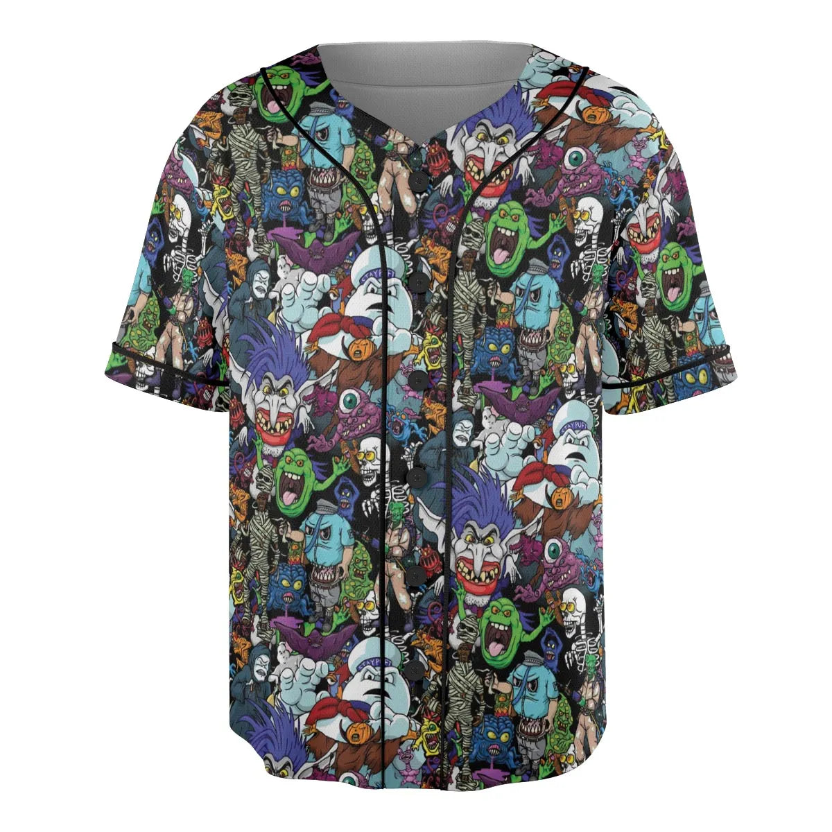 I Ain't Afraid Of No Ghosts Unisex Baseball Jersey