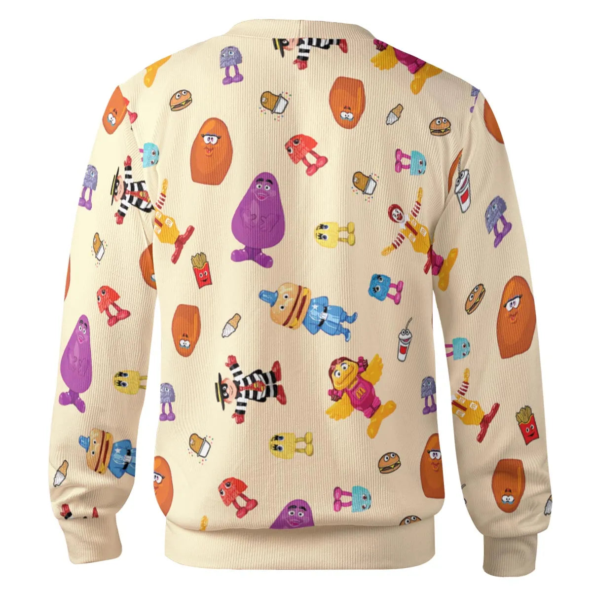 Mcdonalds Vintage Characters Toys Cardigan