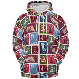 All-over Print Hoodie - 4HZDEXXX -  - 3