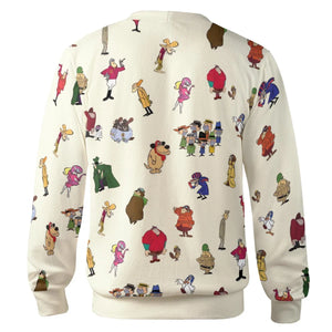 Wacky Races Characters Cardigan