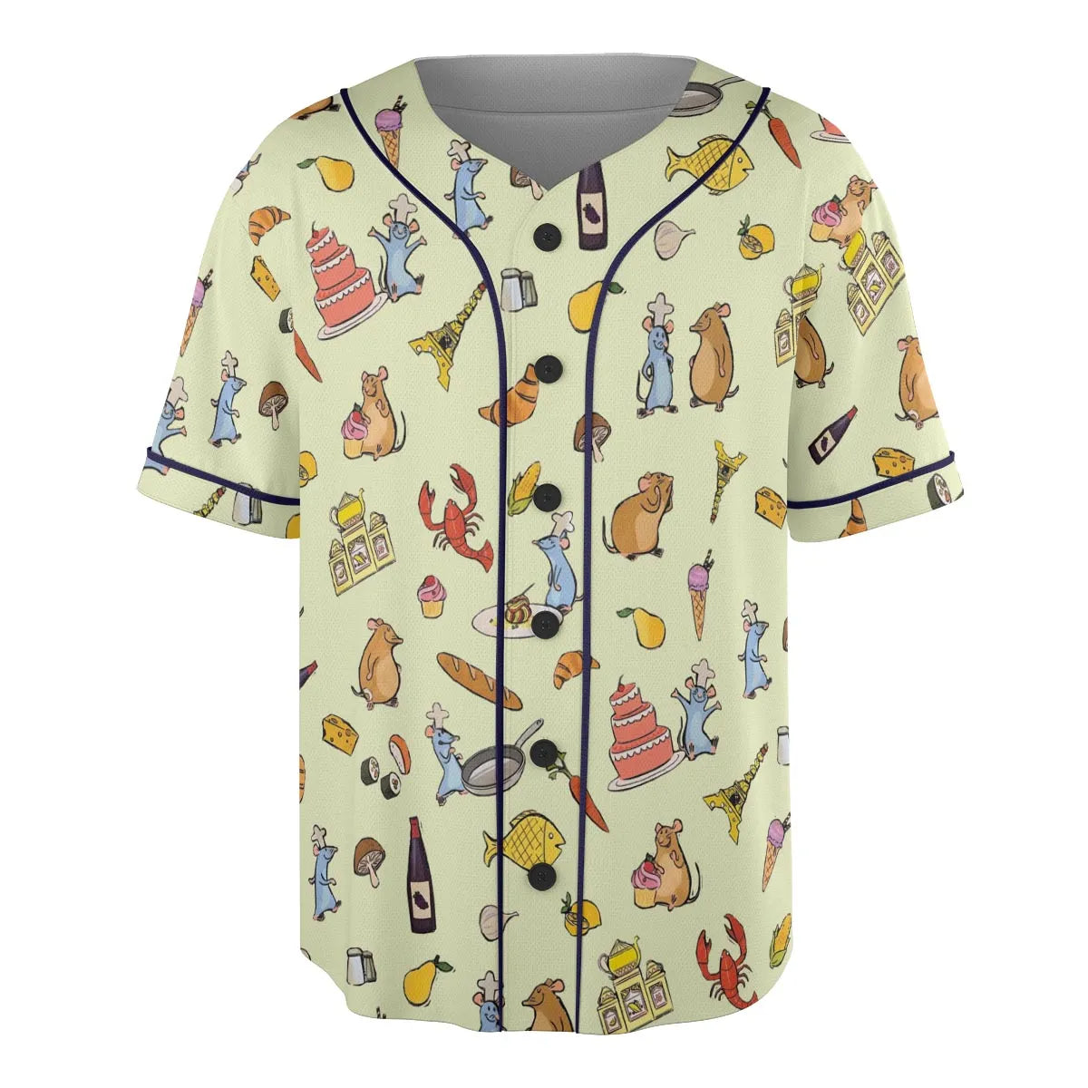 Chef Life Ratatouille Unisex Baseball Jersey