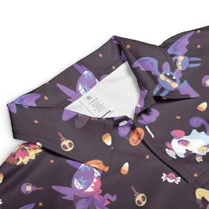 Trick or Treat Poke'ween Pokemon AOP Men/Women Polo Shirt