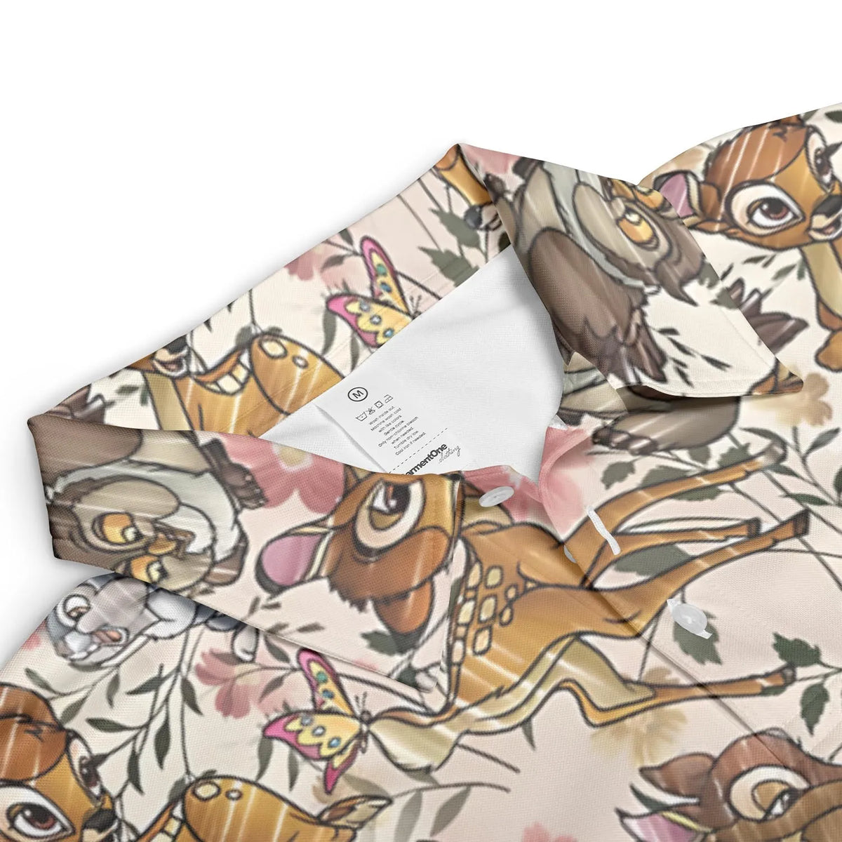 Little Wild Bambi AOP Men/Women Polo Shirt