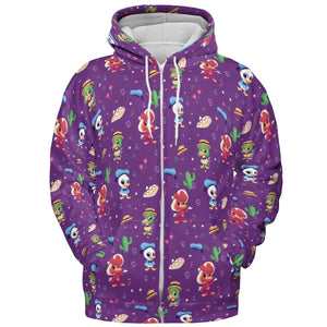 Three amigos Donald Ducktales All-over Print Hoodie