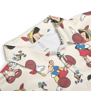 Whimsy Wear Pinocchio AOP Men/Women Polo Shirt