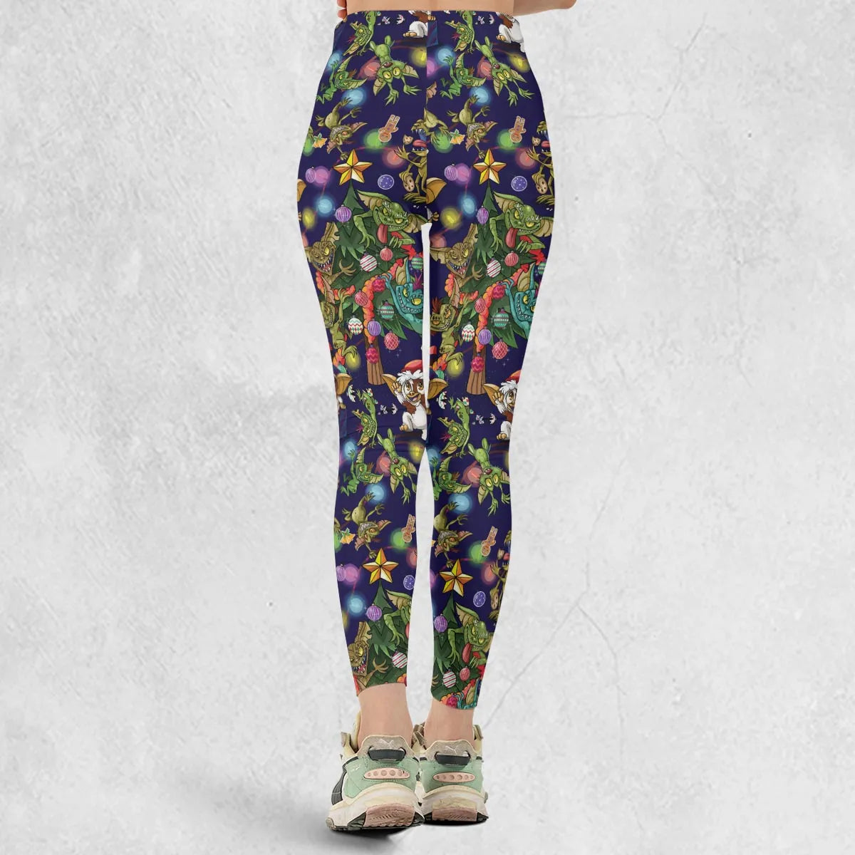Christmas Movie Little Monsters Greamlins Legging
