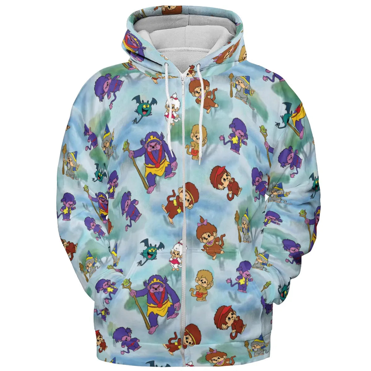 Monchhichis Cartoon Characters All-over Print Hoodie