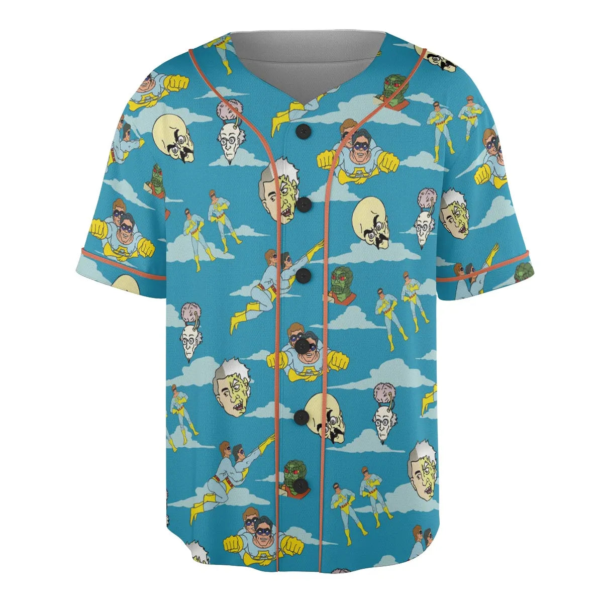 The Ambiguously Gay Duo Characters Patterns Unisex Baseball Jersey