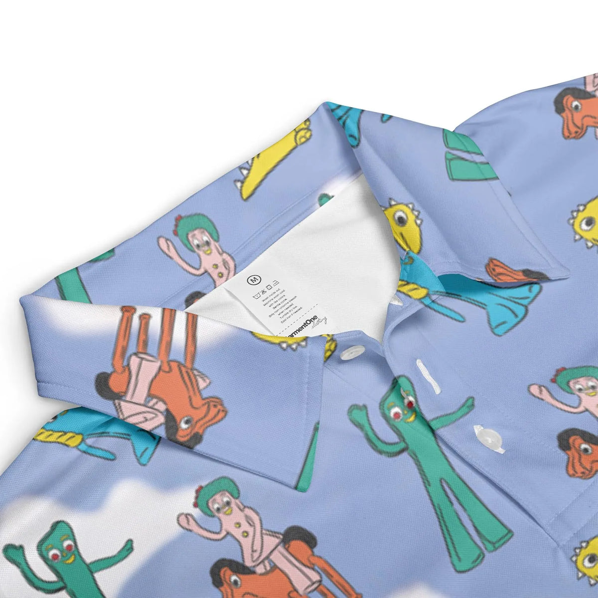 Gumby Characters AOP Men/Women Polo Shirt
