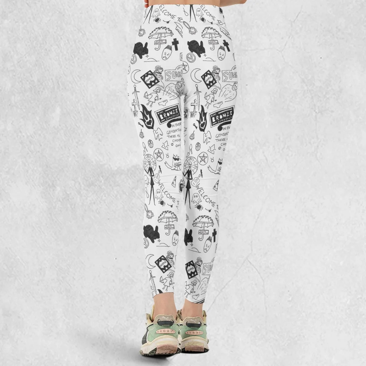 Buffy The Vampire Slayer Pattern Legging
