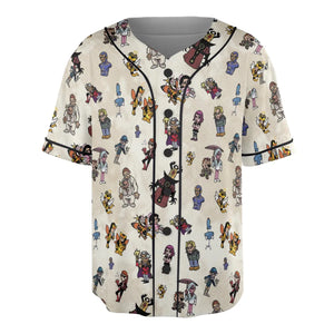 V Is For Venture The Venture Bros Villains Unisex Baseball Jersey
