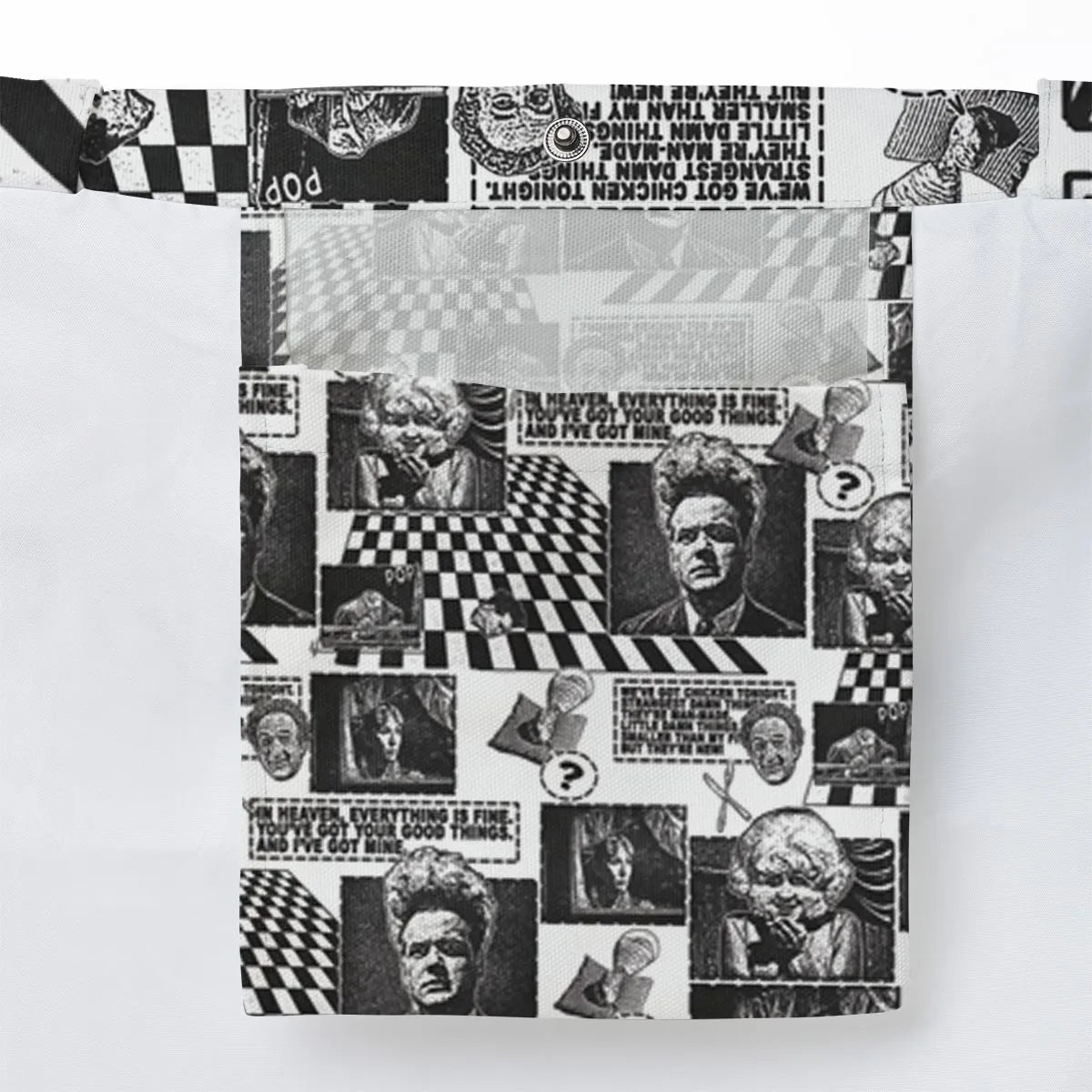 Surreal Disturbing Atmospheric A nightmare Eraserhead Large Tote Bag