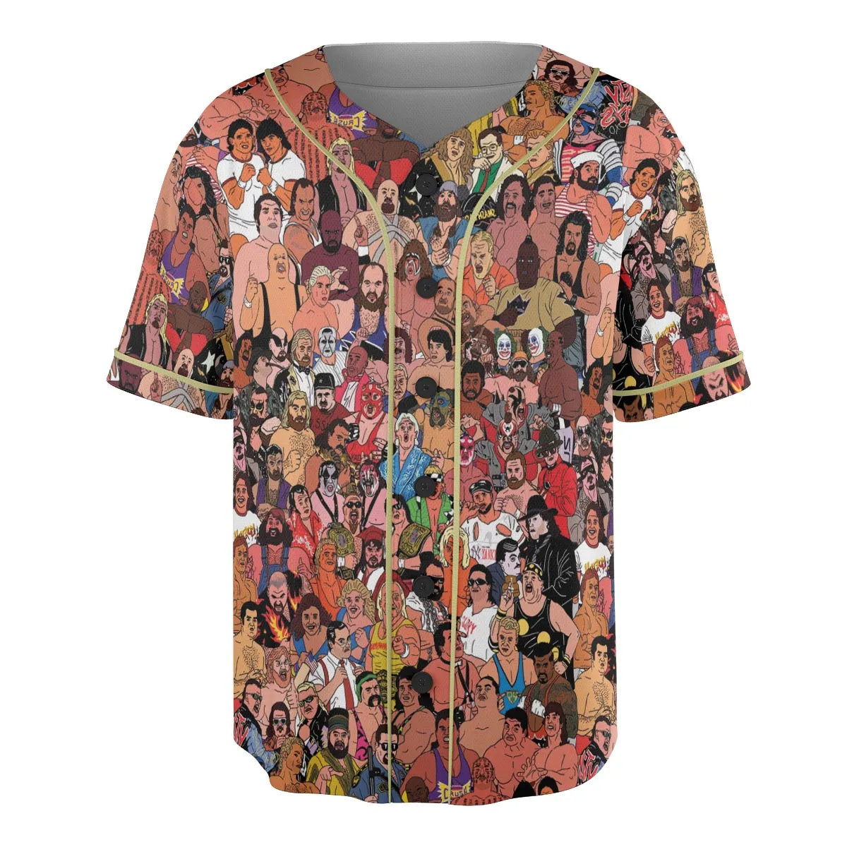 90s Professional Wrestlers Unisex Baseball Jersey