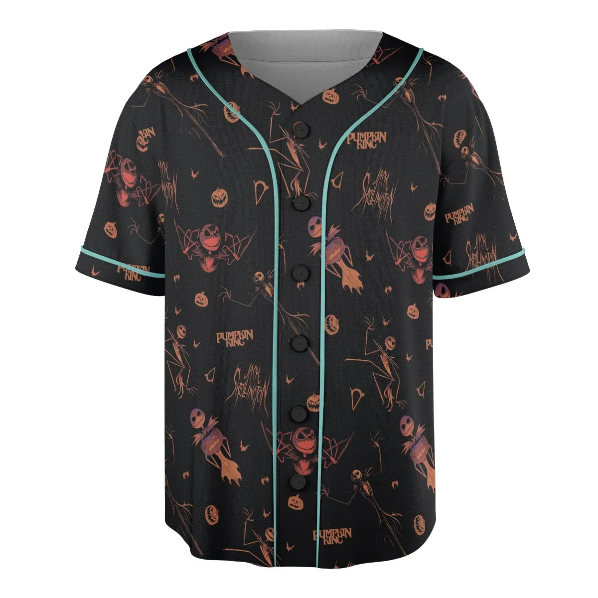 Pumpkin King Jack Skellington Unisex Baseball Jersey