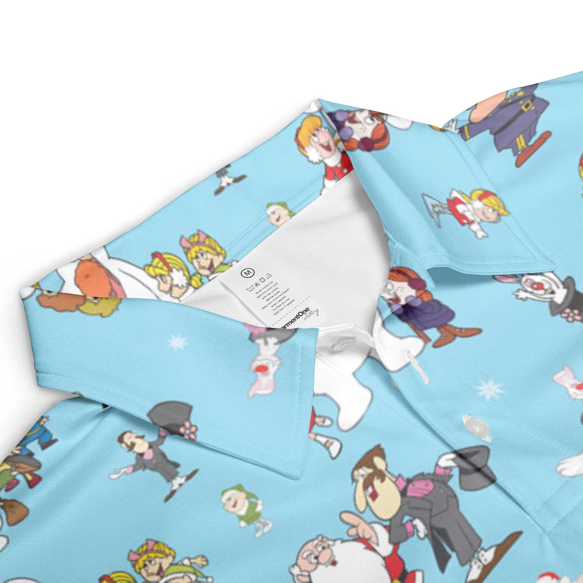 Cast Frosty The Snowman AOP Men/Women Polo Shirt