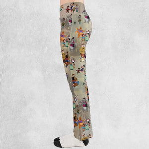 Somewhere Out There An American Tail Flare Leggings