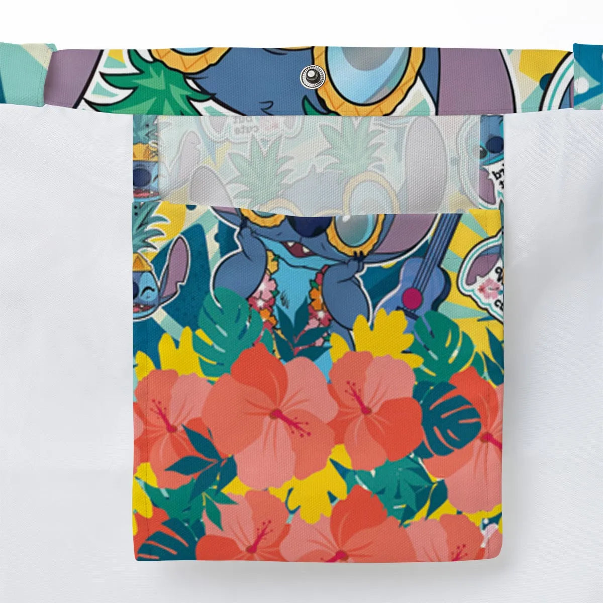 Weird But Cute Stitch Large Tote Bag