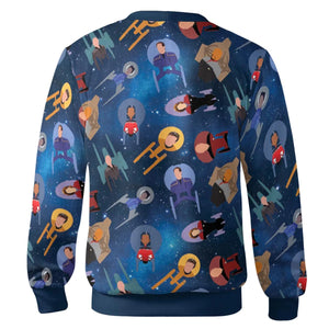 Trek Ships and Captains Cardigan