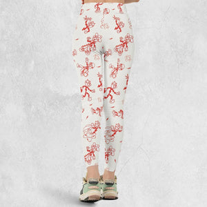 Vintage Style Nostalgic Reddy Kilowatt Legging