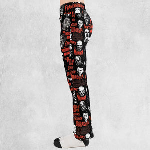 Monster Tiles Flare Leggings