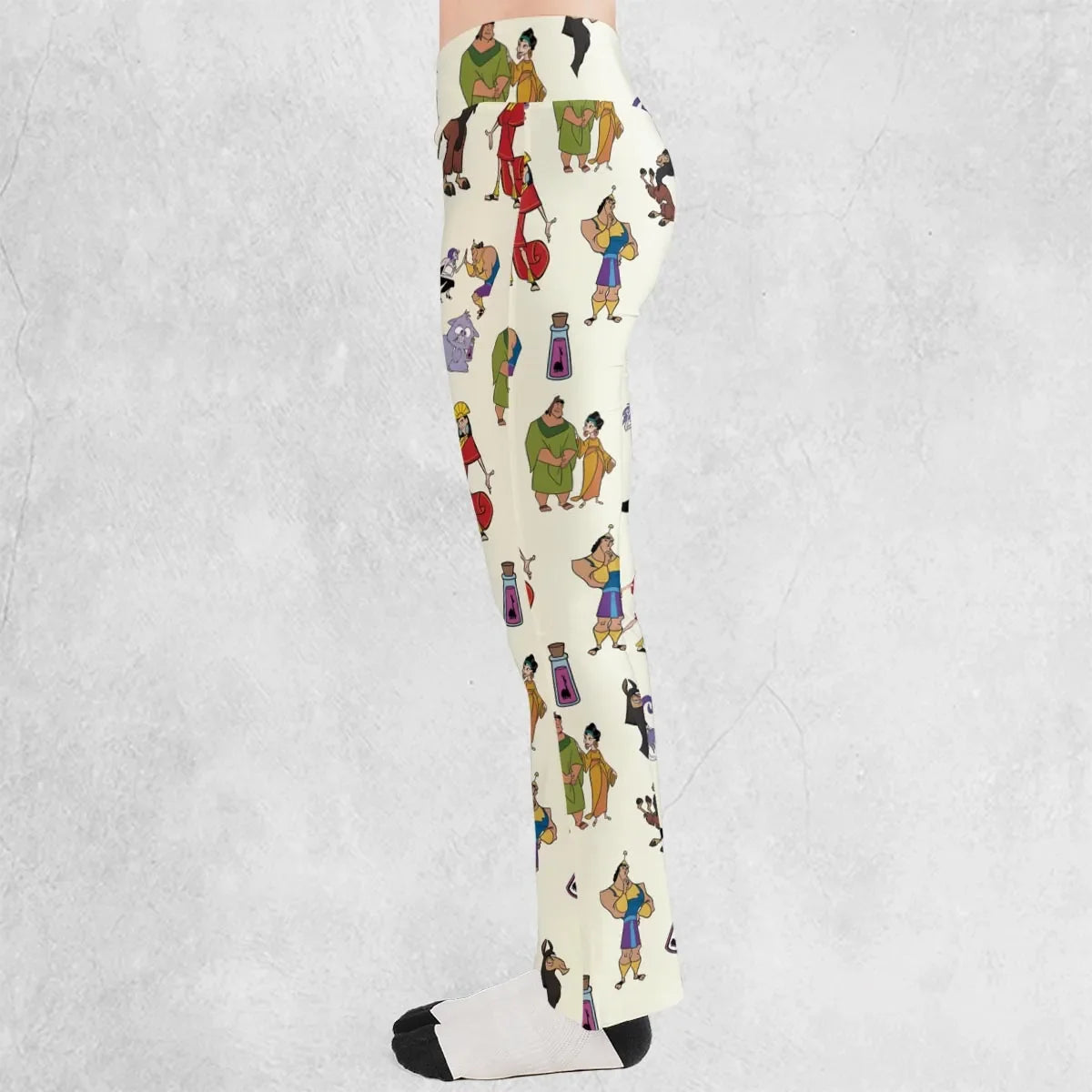 Kuzco and Friends The Emperor's New Groove Flare Leggings