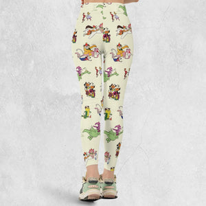 NBC Vintage Cartoon Legging