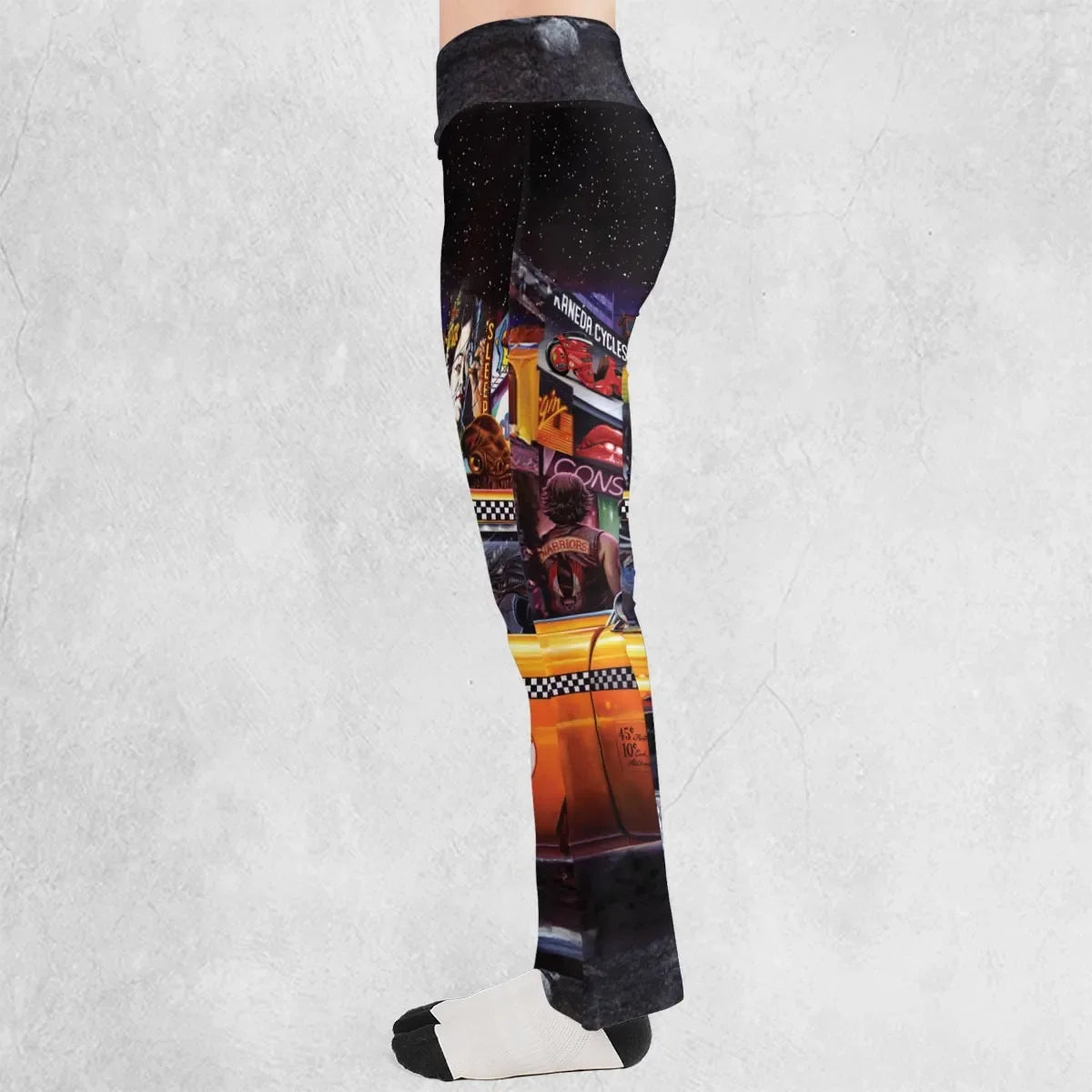 Movies Mashup Flare Leggings