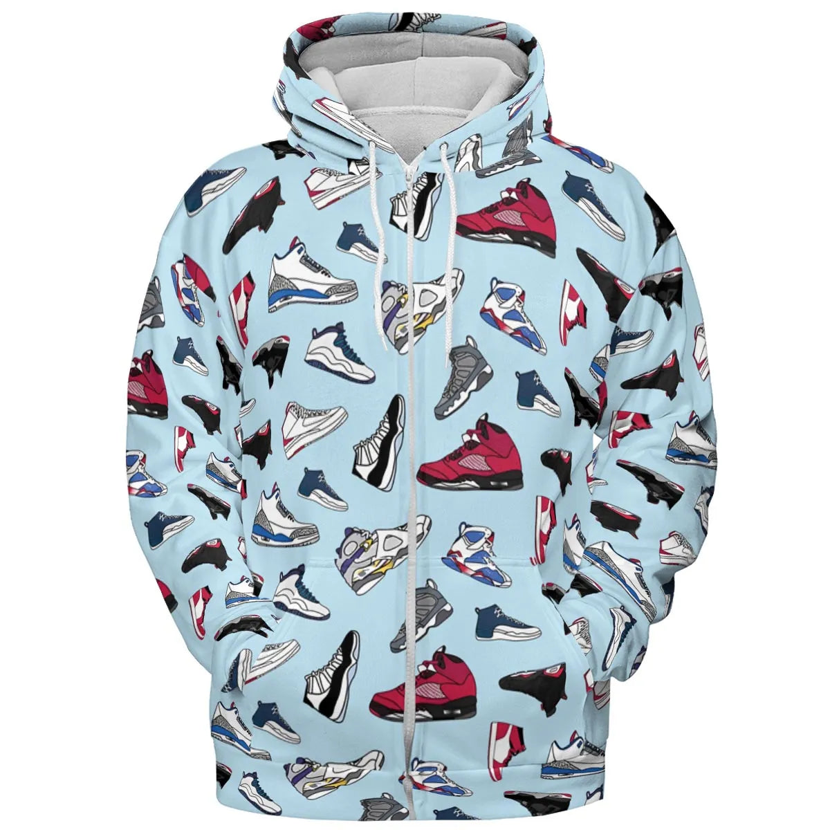Sneaker Freak All-over Print Hoodie