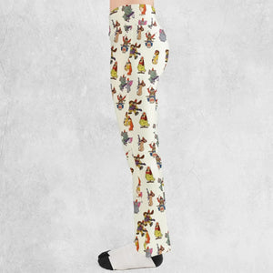 Snorky Fleegle Drooper Bingo The Banana Splits Flare Leggings