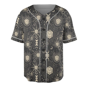 Diceyverse Dice RPG DND Unisex Baseball Jersey