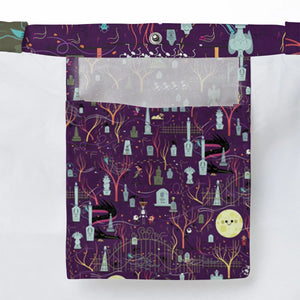 Nostalgic 80s 90s Spooky Scene Large Tote Bag