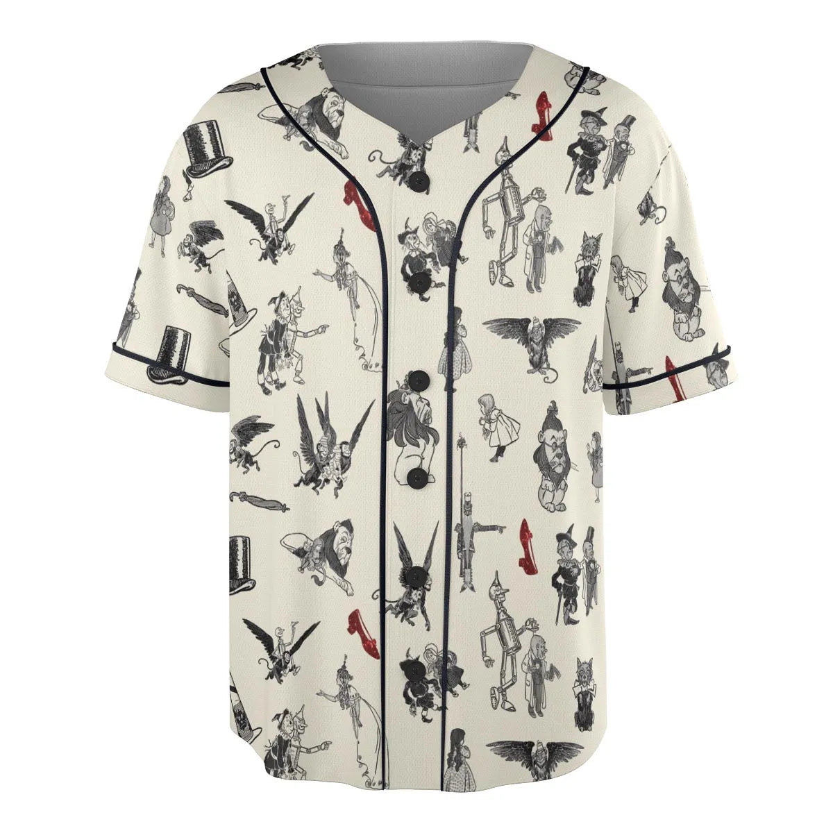 Wizard of Oz Vintage Adapt Unisex Baseball Jersey