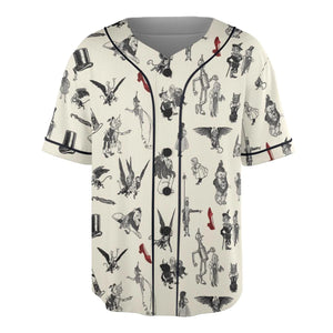 Wizard of Oz Vintage Adapt Unisex Baseball Jersey