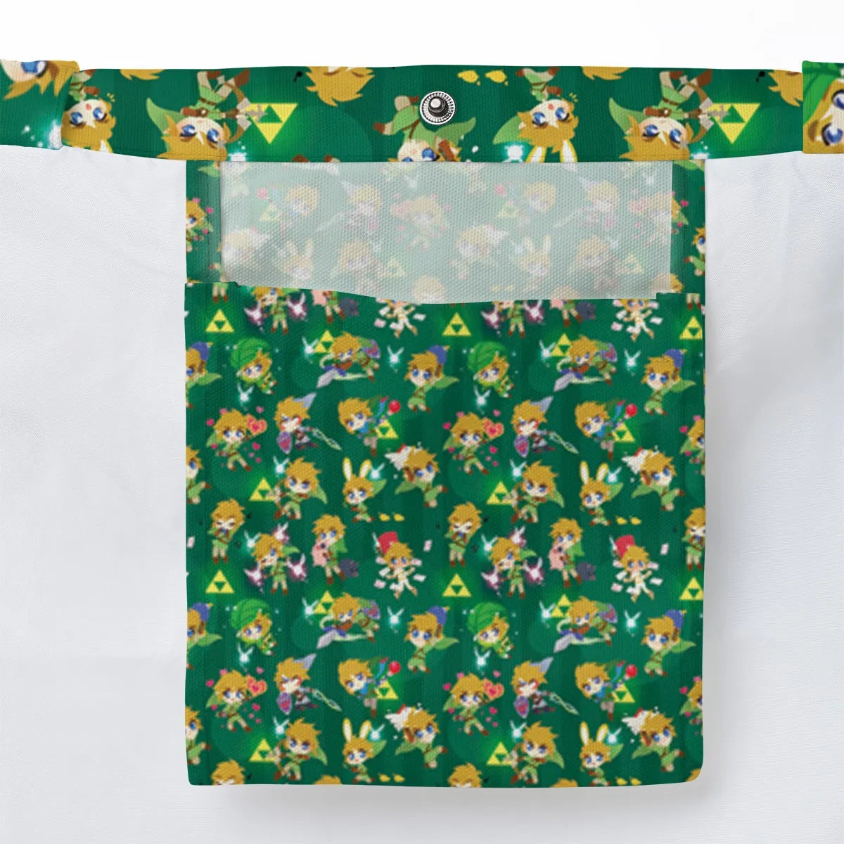 Cute Link Posing The Legend Of Zelda Large Tote Bag