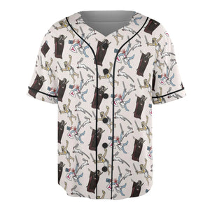 The Killer Rabbit Monty Python Unisex Baseball Jersey