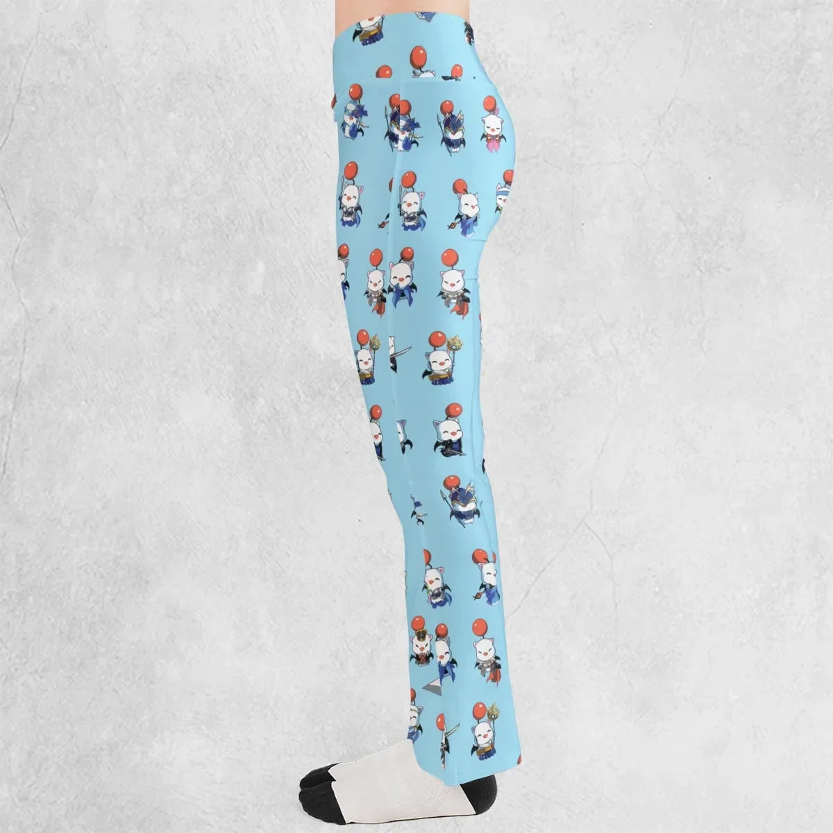 Cute Moogle Final Fantasy Flare Leggings