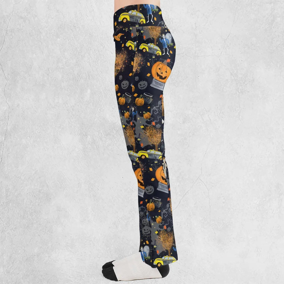 Magic Town Halloweentown Flare Leggings