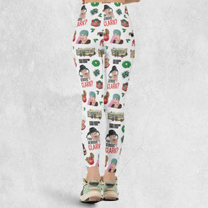 National Lampoon's Christmas Vacation Pattern Legging