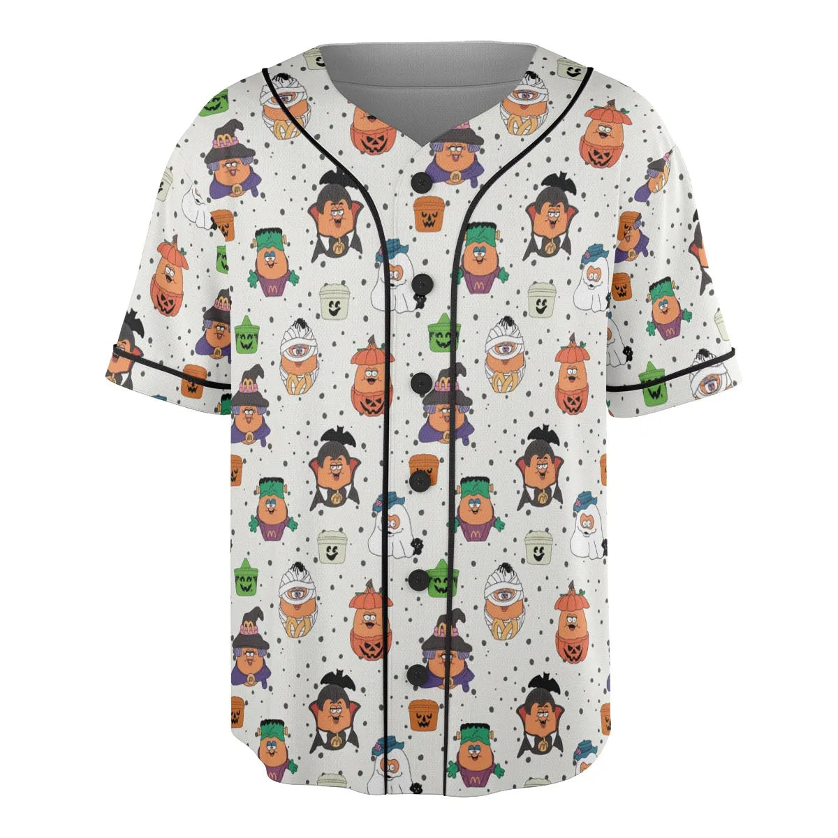 Memorable Friends McNugget Buddies Mcdonalds 1992 Unisex Baseball Jersey