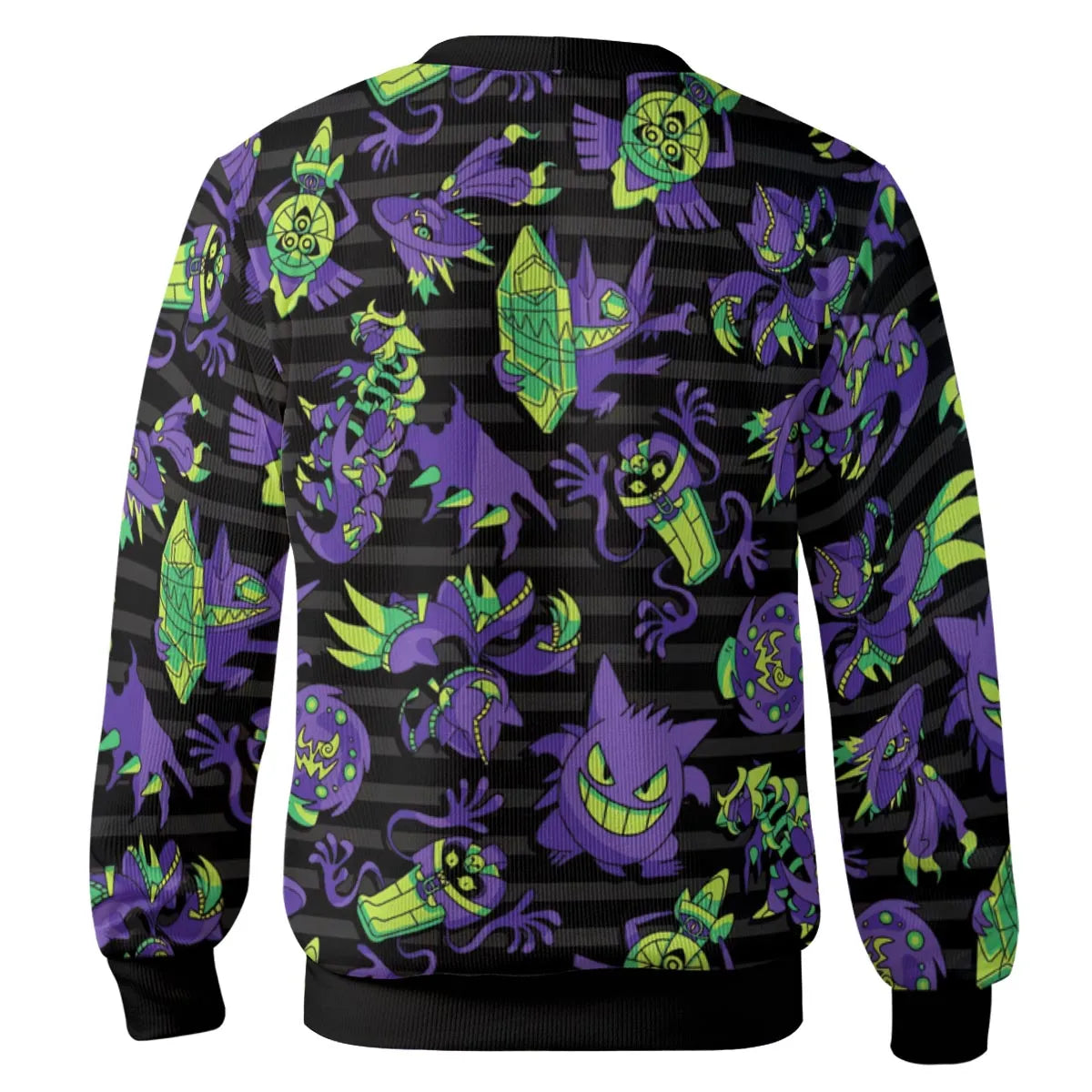 Ghost Type Pokemon Pattern Cardigan