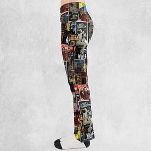 Classic Horror Movie Posters Monster Universal Scream Ghostface The Thing Flare Leggings