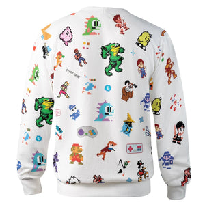 Iconic Video Game Characters Cardigan