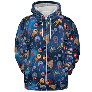 All-over Print Hoodie - KT26S8HF -  - 3