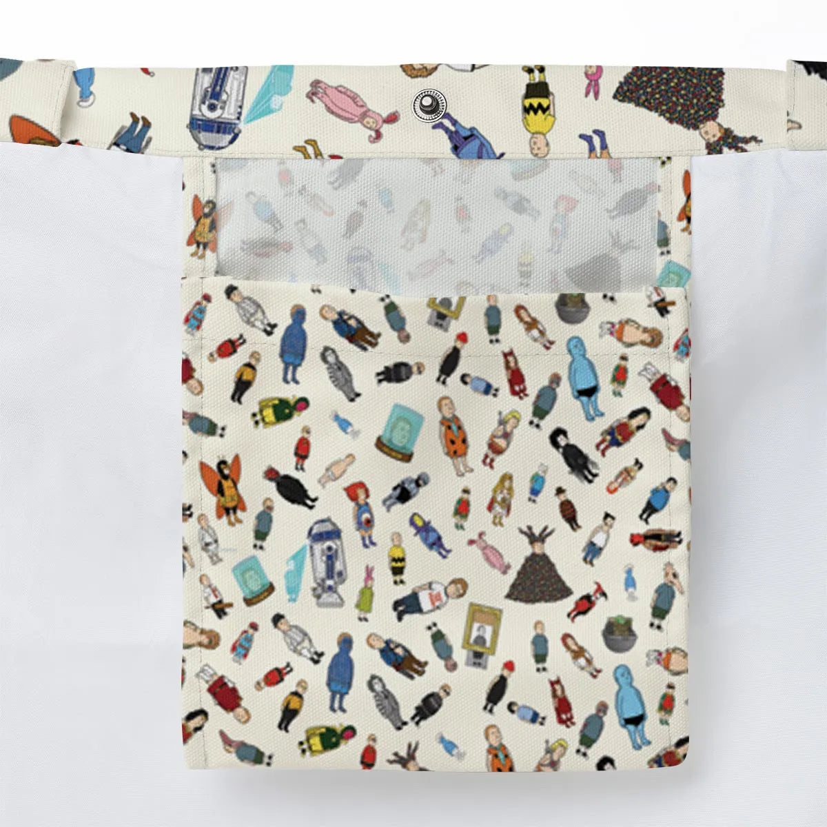 Bobby Hill King Of The Hill Pattern Large Tote Bag